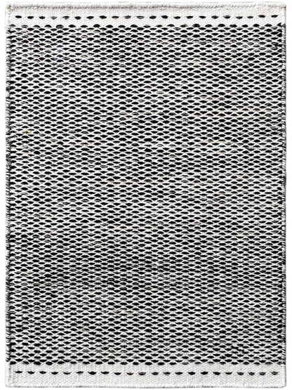 ケリム絨毯 ブラック - 60x90 cm