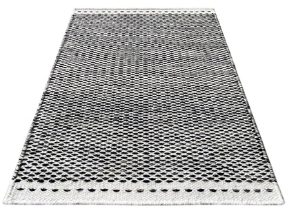ケリム絨毯 ブラック - 60x90 cm