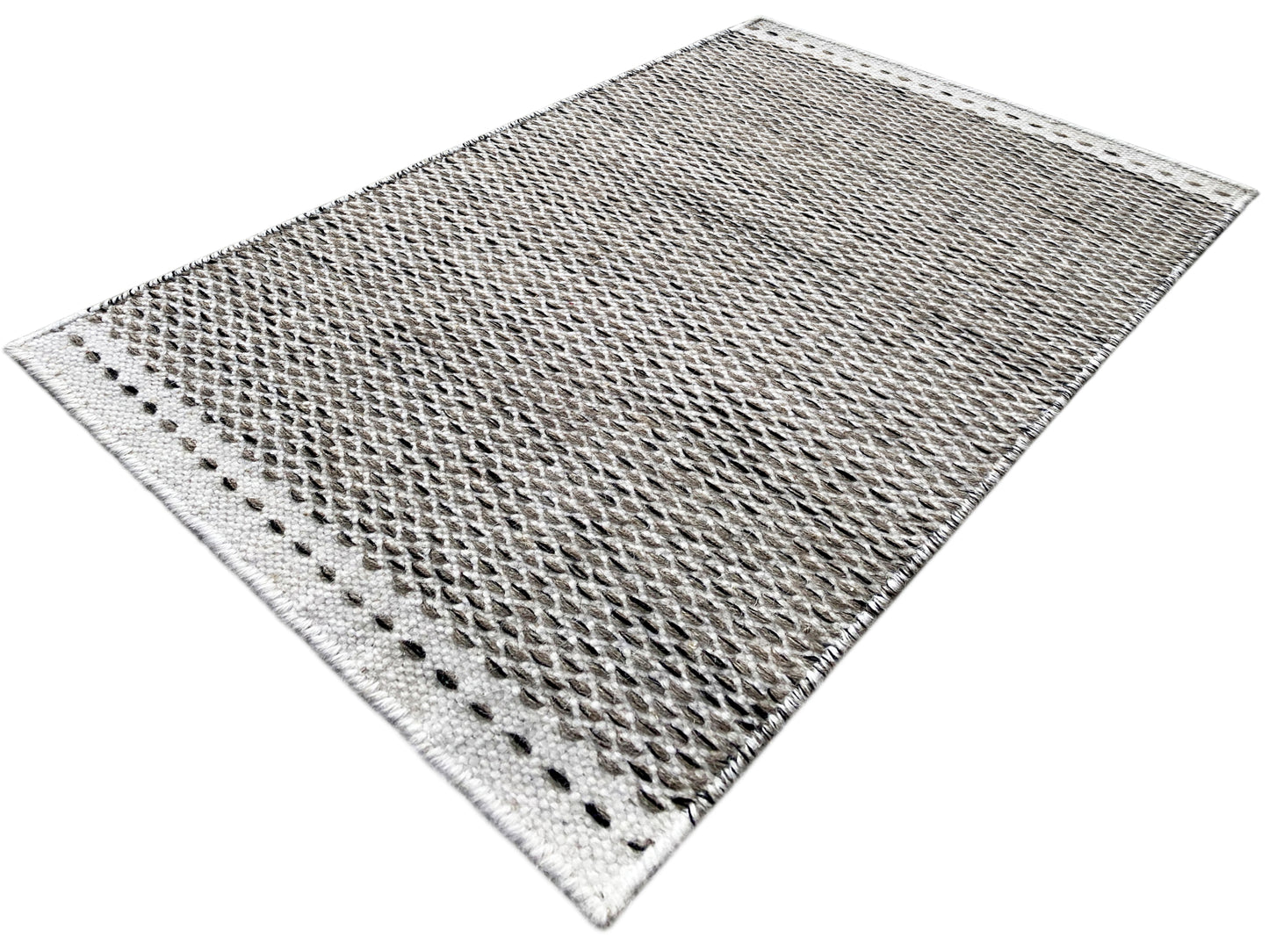 ケリム絨毯 グレー - 60x90 cm