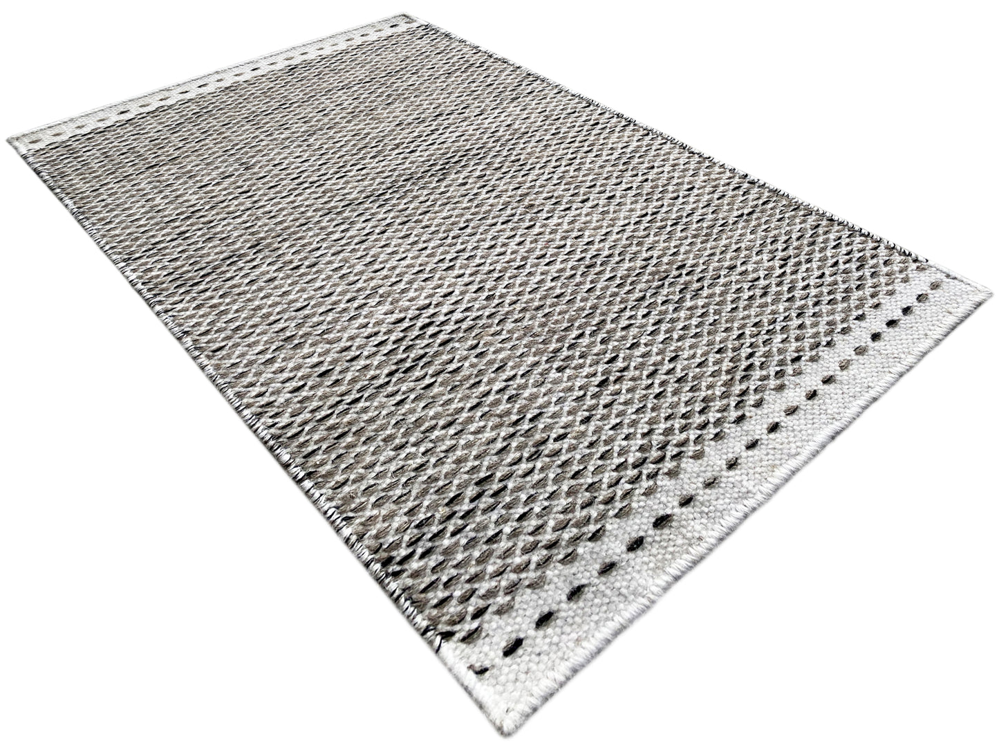 ケリム絨毯 グレー - 60x90 cm