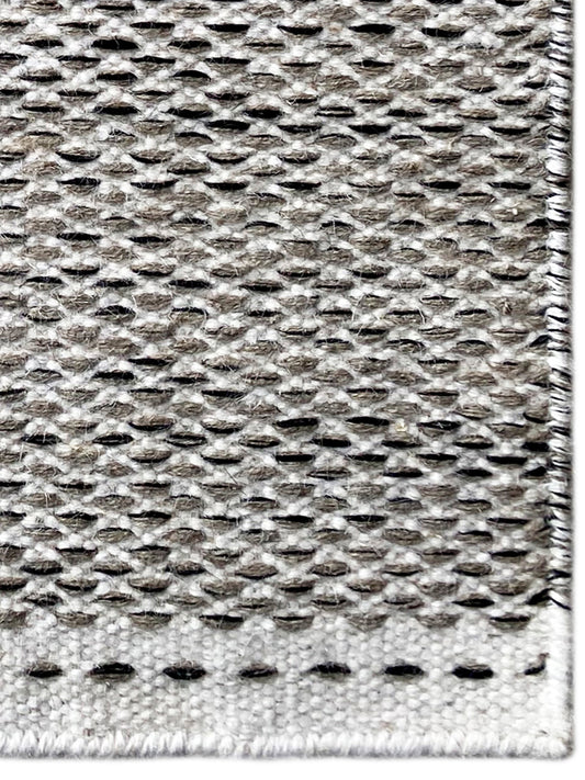ケリム絨毯 グレー - 60x90 cm