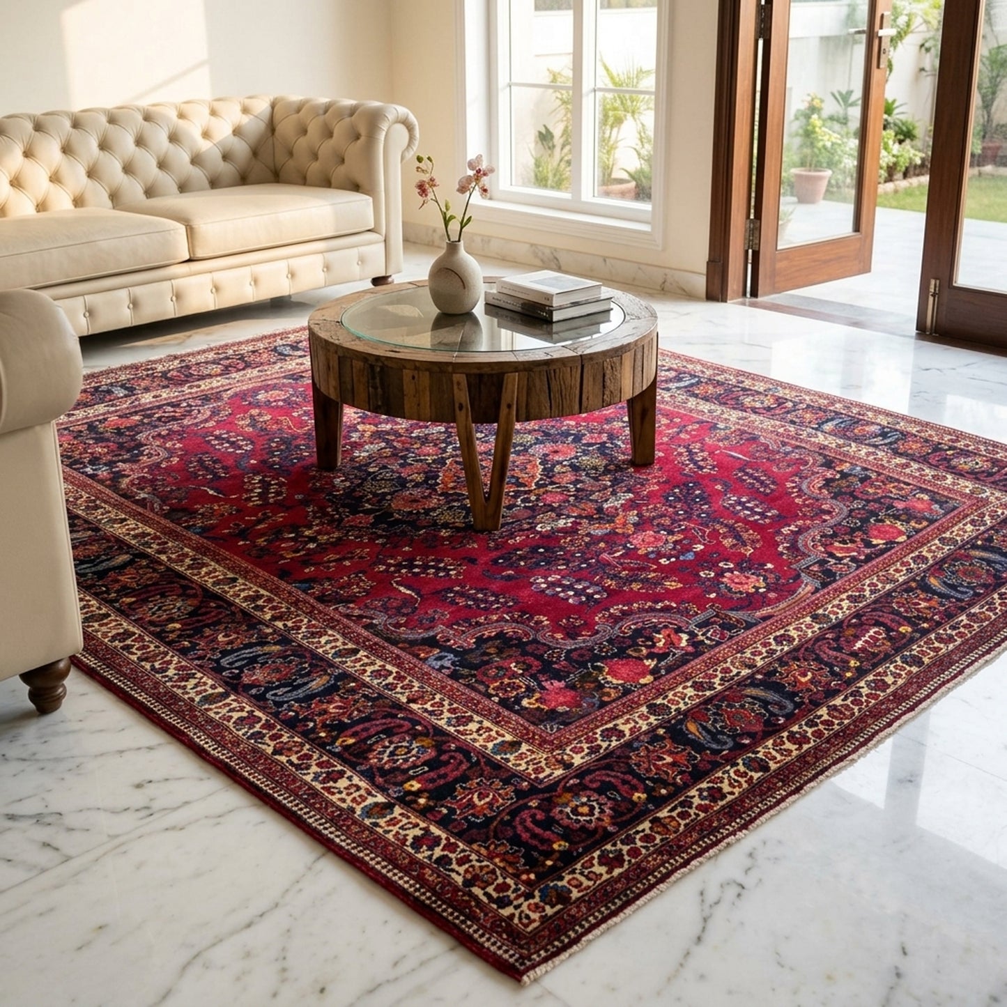 Khorasan Teppich - 355x255 cm
