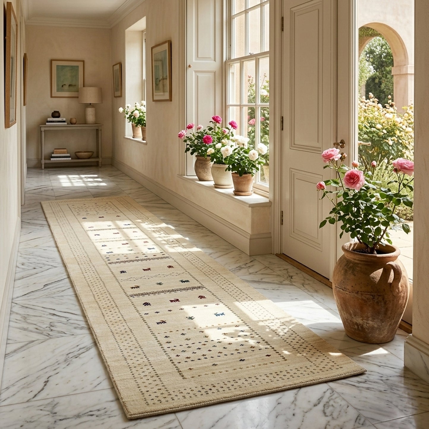 ルームルリランナー - 82x400cm