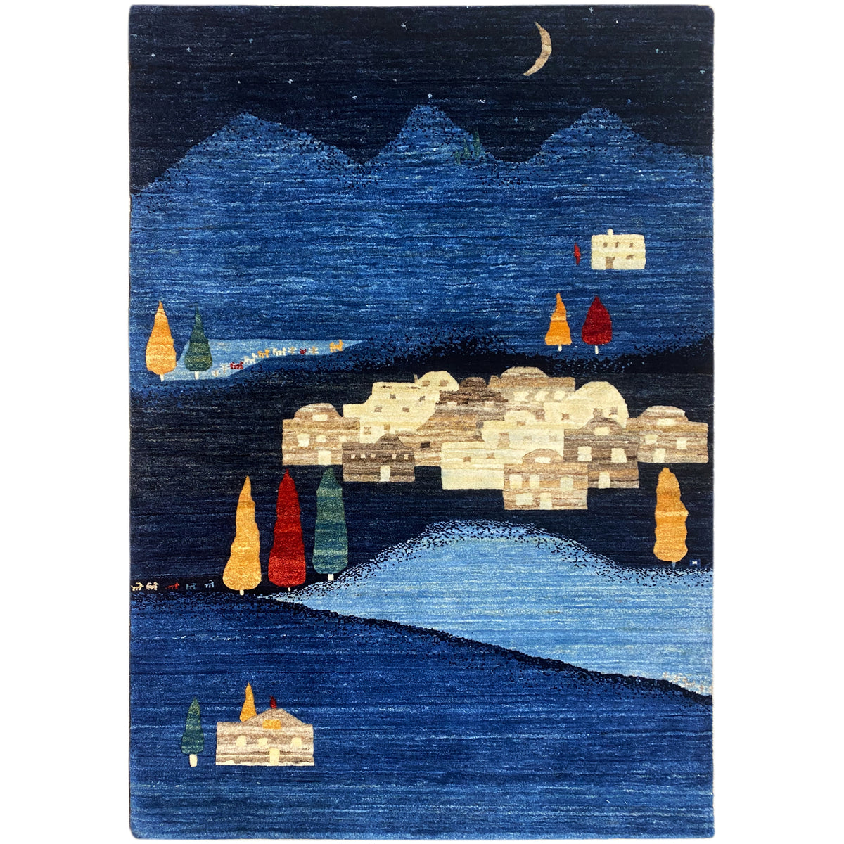 ガッベ・ルリ絨毯 - 151x100 cm