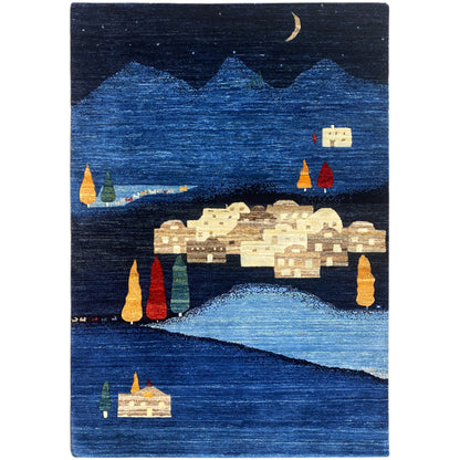 ガッベ・ルリ絨毯 - 151x100 cm