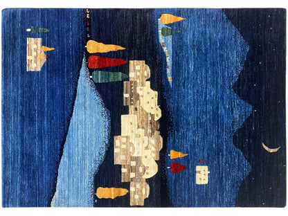 ガッベ・ルリ絨毯 - 151x100 cm