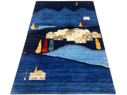 ガッベ・ルリ絨毯 - 151x100 cm
