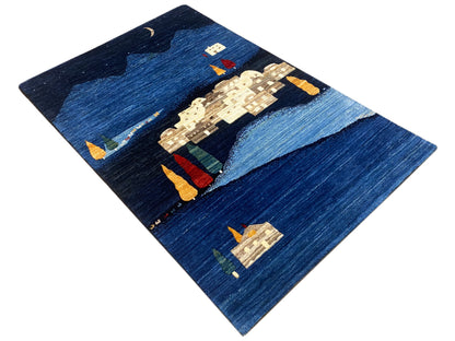 ガッベ・ルリ絨毯 - 151x100 cm