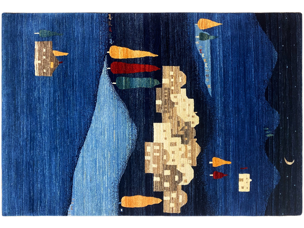 ガッベ・ルリ絨毯 - 185x117 cm
