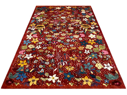 ギャッベルリカーペット - 307x203cm