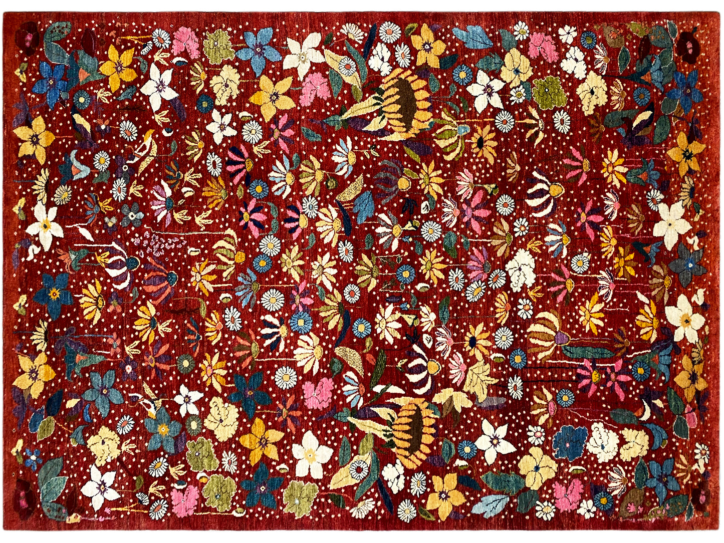 ギャッベルリカーペット - 307x203cm