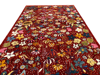 ギャッベルリカーペット - 307x203cm