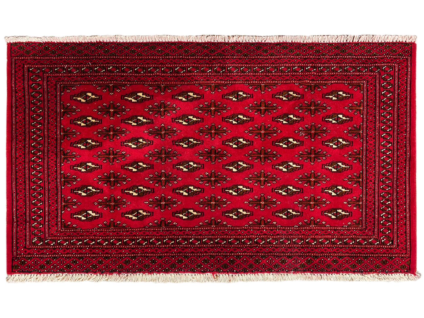 ポシュティ・トルクメン絨毯 - 112x56 cm