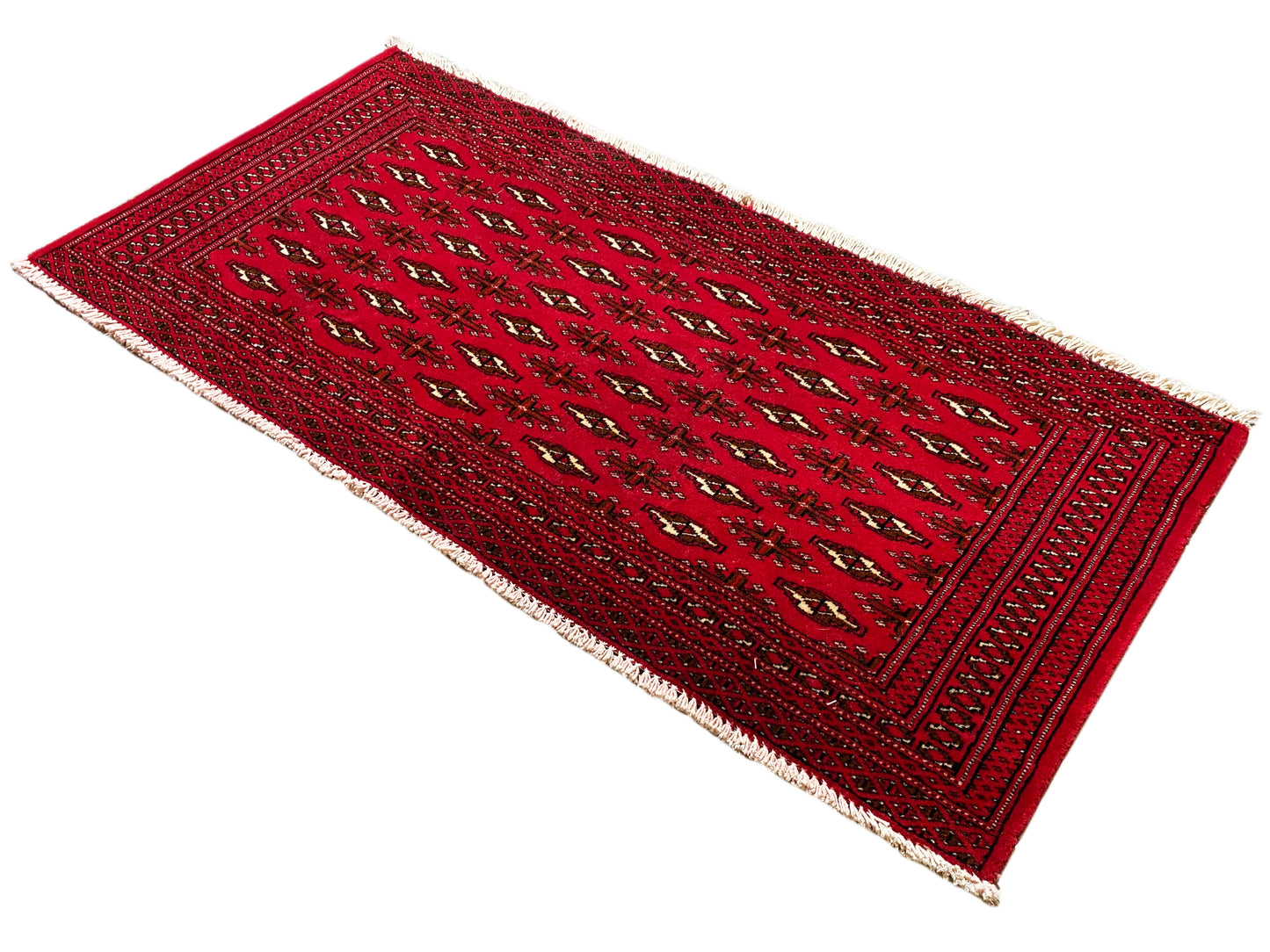 ポシュティ・トルクメン絨毯 - 112x56 cm