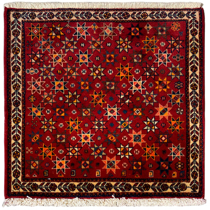 ポシュティ絨毯 - 59x56 cm