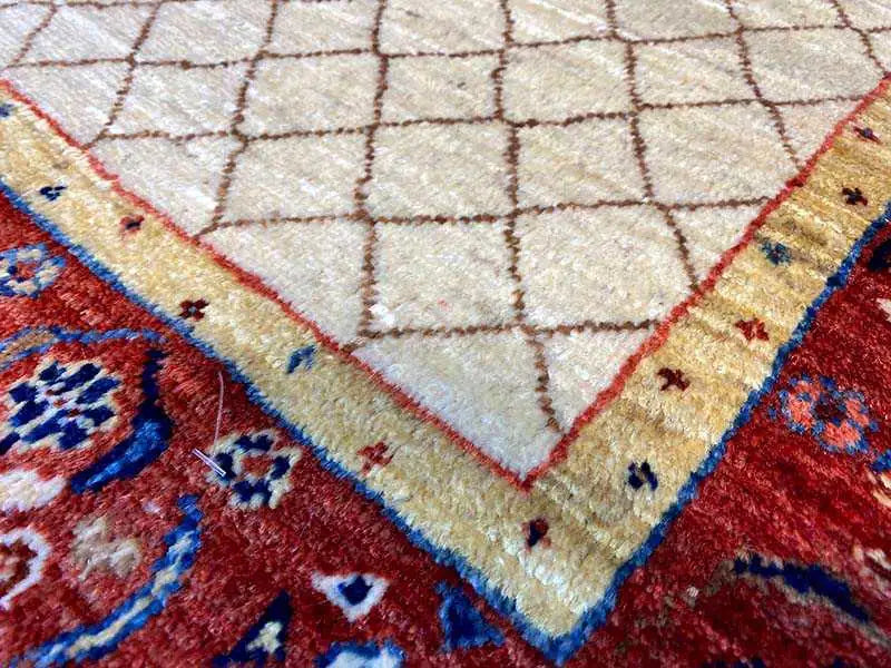  Qashqai Exklusiv (64x64 cm) - Premium Teppich from German Carpet Shop - Just €285! Shop now at German Carpet Shop