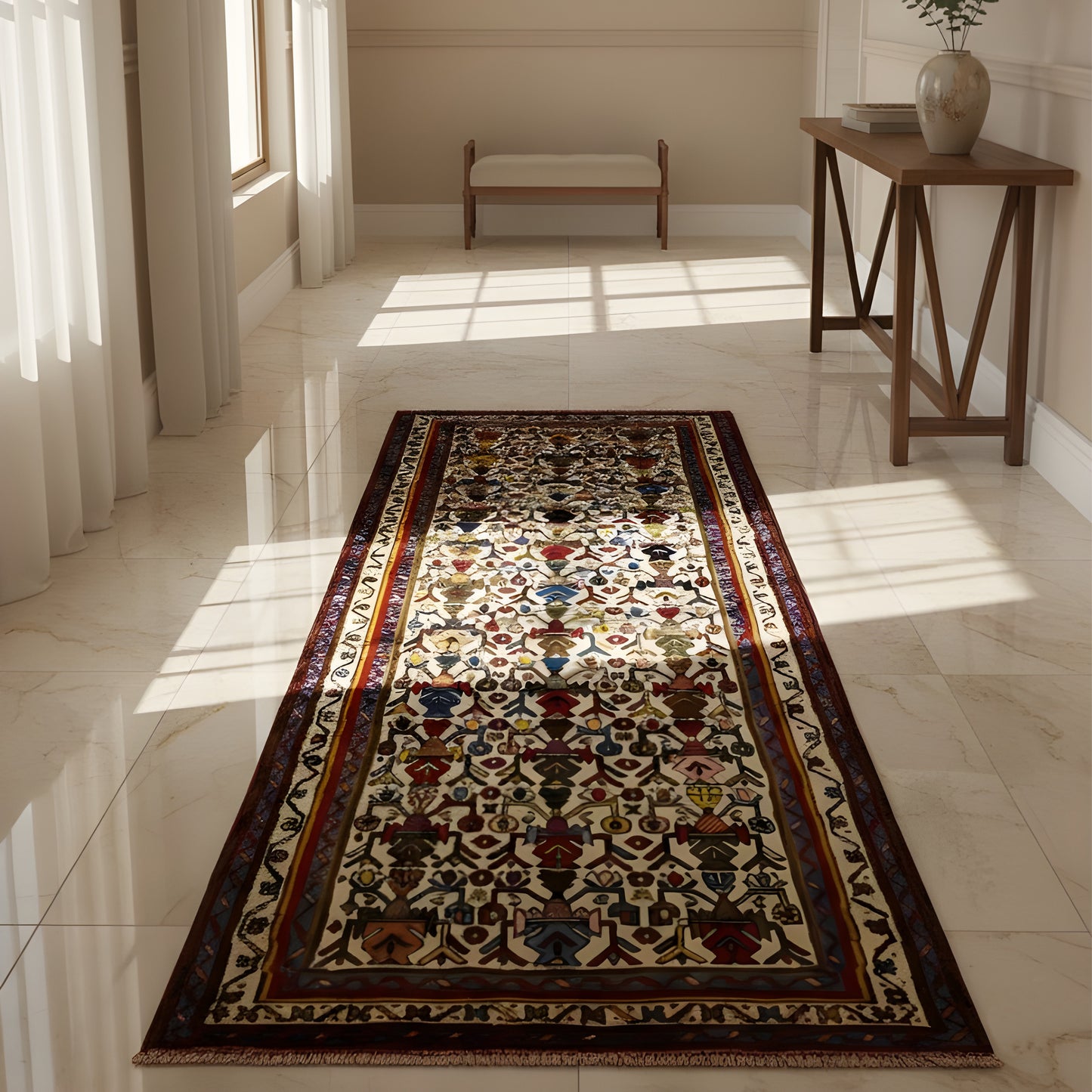 Sirjan Teppich - 225x92cm