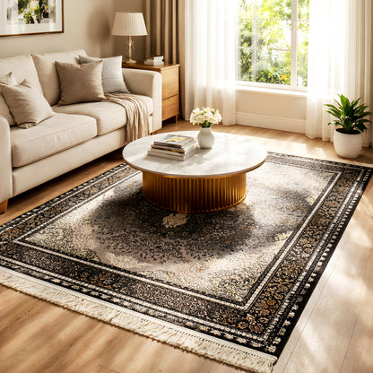 ウィーン オリエント ブラック 160x230 cm