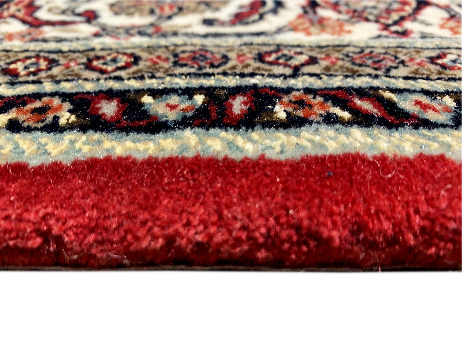 Handarbeit Bidjar Teppich aus Wolle, rot gemustert, klassischer Wohnstil