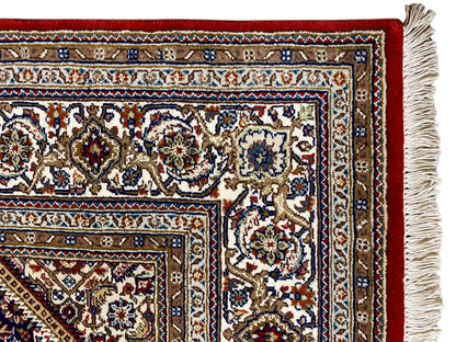 Hochwertiger Bidjar Teppich Wolle, klassischer Orientlook mit Medaillon