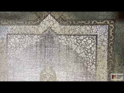 スモーキーグリーン・スター 170x240cm