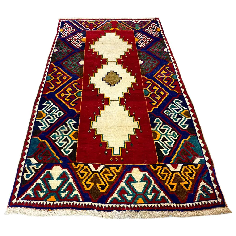 Löwen Gabbeh Teppich  -  3498955814 (179x106 cm) - Premium Löwen Gabbeh from German Carpet Shop - Just €500! Shop now at German Carpet Shop
