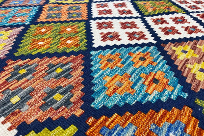 Kelim Afghan - (199x148 cm) - German Carpet Shop